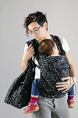 Geanta Poarta-ma Libelule Negre [3]