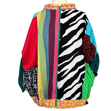 Hanorac Poarta-ma Patchwork unicat L-XL [0]