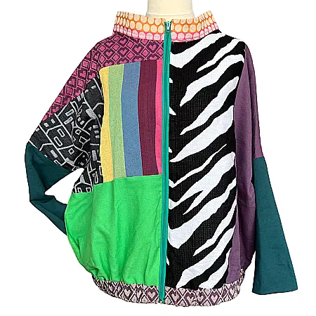 PRECOMANDA Hanorac Poarta-ma Patchwork unicat [2]