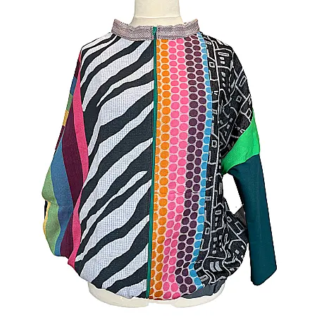 Hanorac Poarta-ma Patchwork unicat   S-M [0]