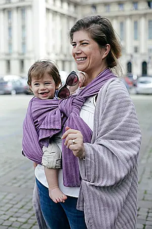 Wrap tesut Tara Mov/Perla [0]