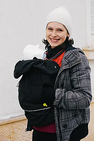 Set protectie de iarna Negru + curelusa extra [1]