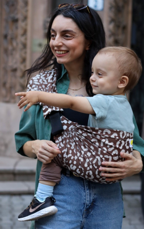 Babywearing - Sling hibrid ROA Leopard