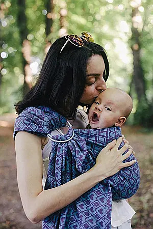 Sling reglabil Hestia Mov/Bleu [0]