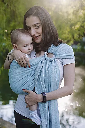 Sling reglabil Tara Bleu [3]