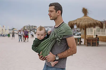 Sling reglabil Tara Mov/Verde [2]