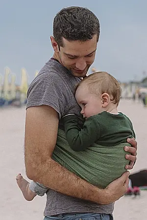 Sling reglabil Tara Mov/Verde [1]