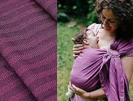 Sling reglabil Tara Mov/Roz [3]