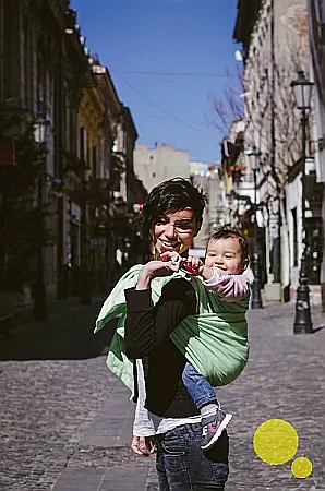 Wrap tesut Tara Verde [2]