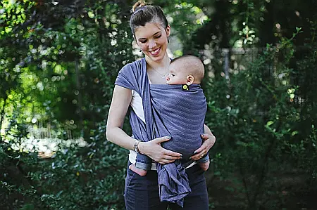 Wrap tesut Tara Mov/Bleu [1]