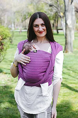 Wrap tesut Tara Mov/Roz [2]