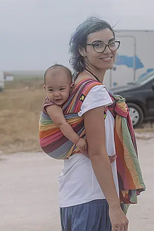 Wrap tesut Curcubeu 2 - marime 6 (4.7 m) [0]