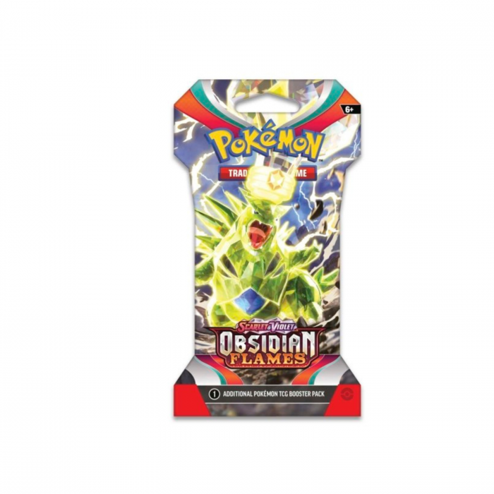 Set cartonase Pokemon TCG Scarlet & Violet Obsidian Flames Sleeved Booster Pack [3]