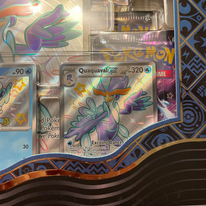 Pokemon TCG Scarlet & Violet Paldean Fates Premium Collection Quaquaval [7]