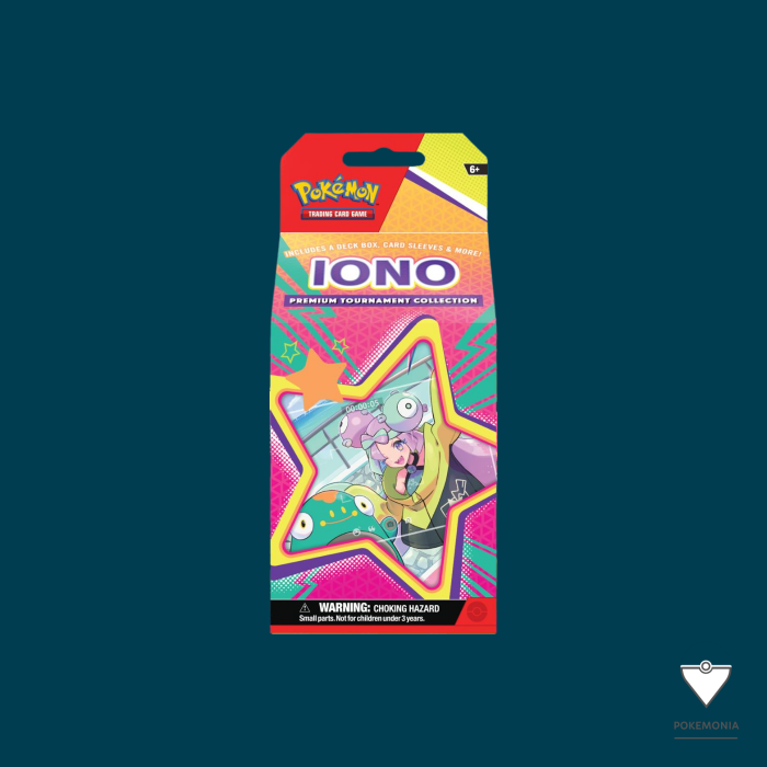 Set cartonase Pokemon TCG Premium Tournament Collection Iono [3]