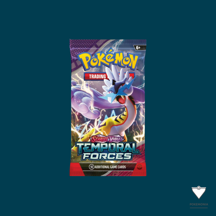 Set cartonase su carti Pokemon TCG Scarlet & Violet Temporal Forces Booster Box [6]