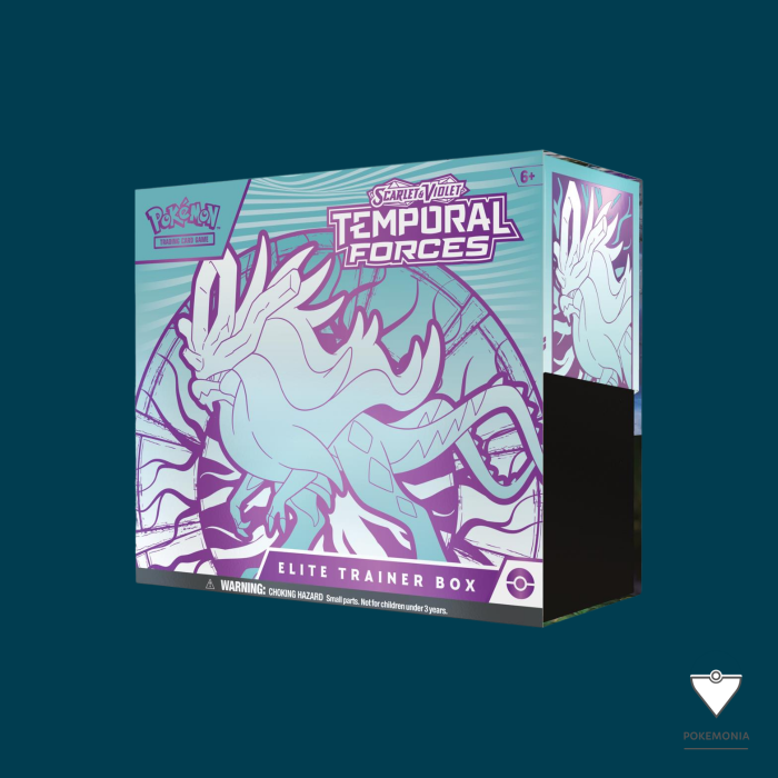 Cartonase sau carti Pokemon Temporal Forces Elite Trainer Box Walking Wake Suicune [2]