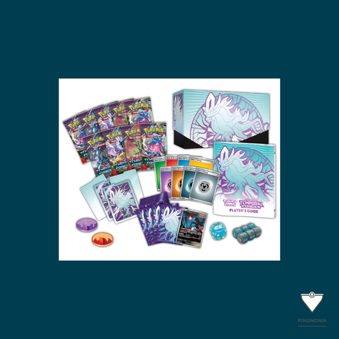 Cartonase sau carti Pokemon Temporal Forces Elite Trainer Box Walking Wake Suicune [3]