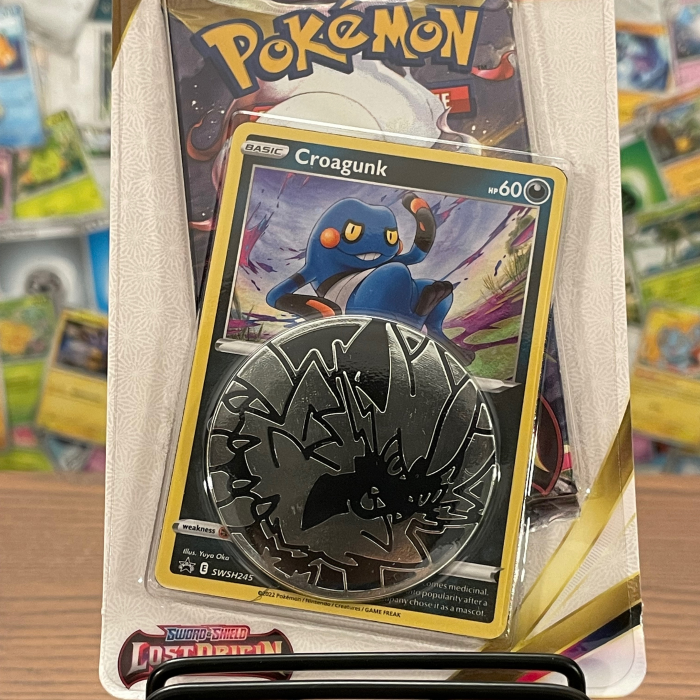 Set Cartonase Pokemon TCG Lost Origin Checklane Croagunk [2]