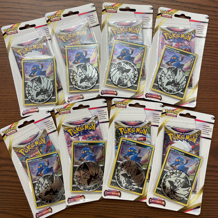 Set Cartonase Pokemon TCG Lost Origin Checklane Croagunk [5]