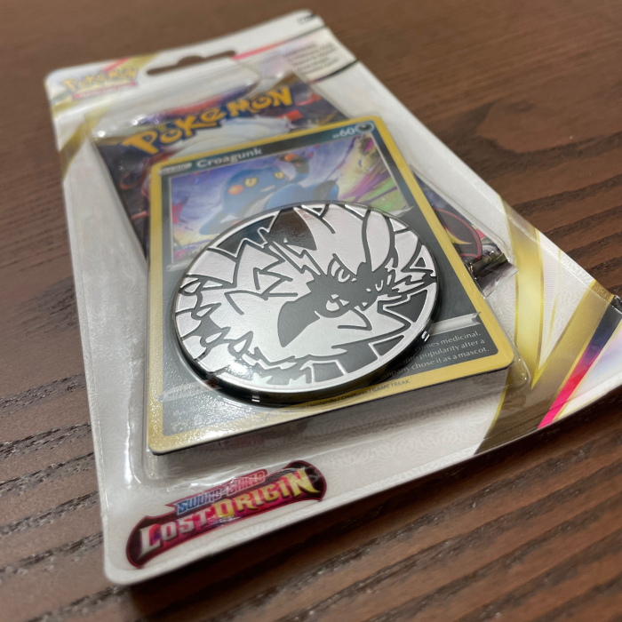 Set Cartonase Pokemon TCG Lost Origin Checklane Croagunk [4]