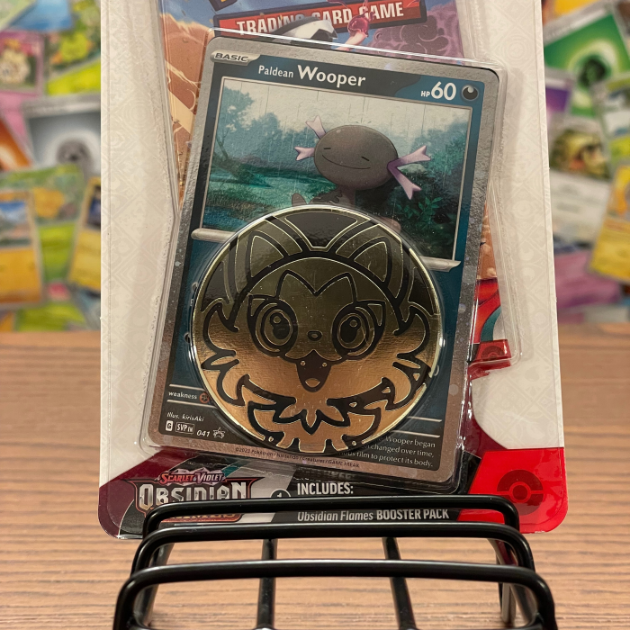 Cartonase Pokemon TCG Obsidian Flames Checklane Paldean Wooper [6]