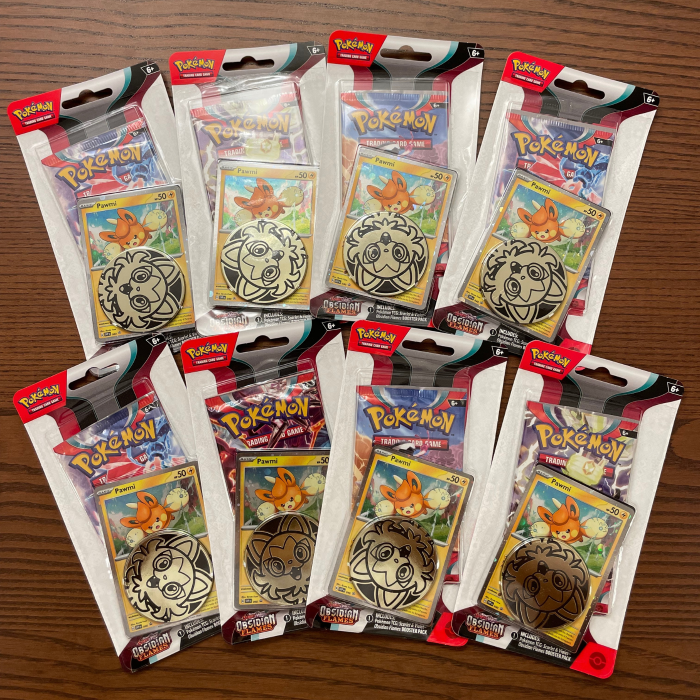 Set Cartonase Pokemon TCG Obsidian Flames Checklane Pawmi [4]