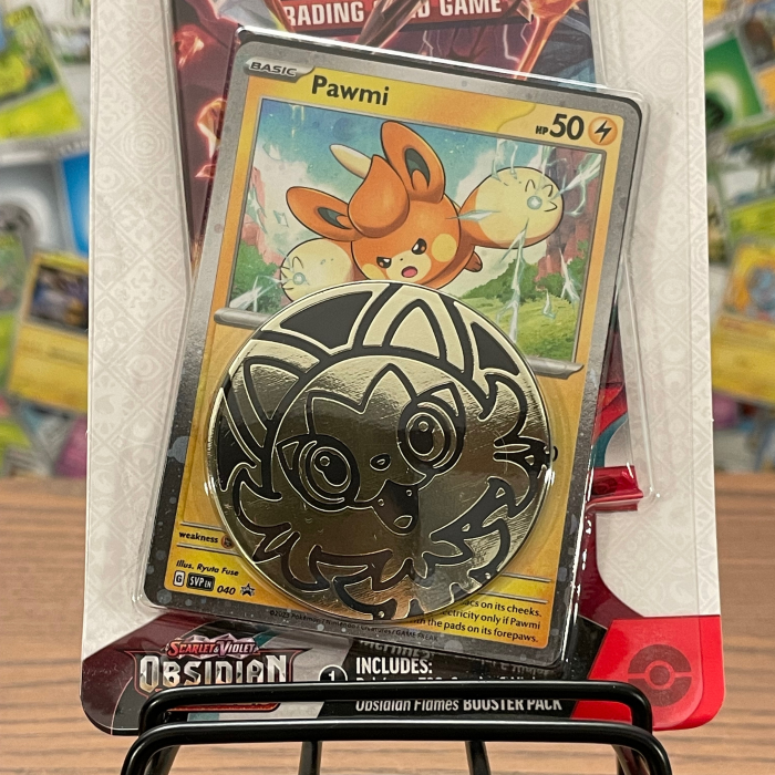 Set Cartonase Pokemon TCG Obsidian Flames Checklane Pawmi [3]