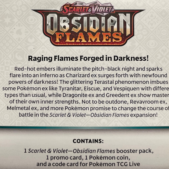 Set Cartonase Pokemon TCG Obsidian Flames Checklane Pawmi [6]