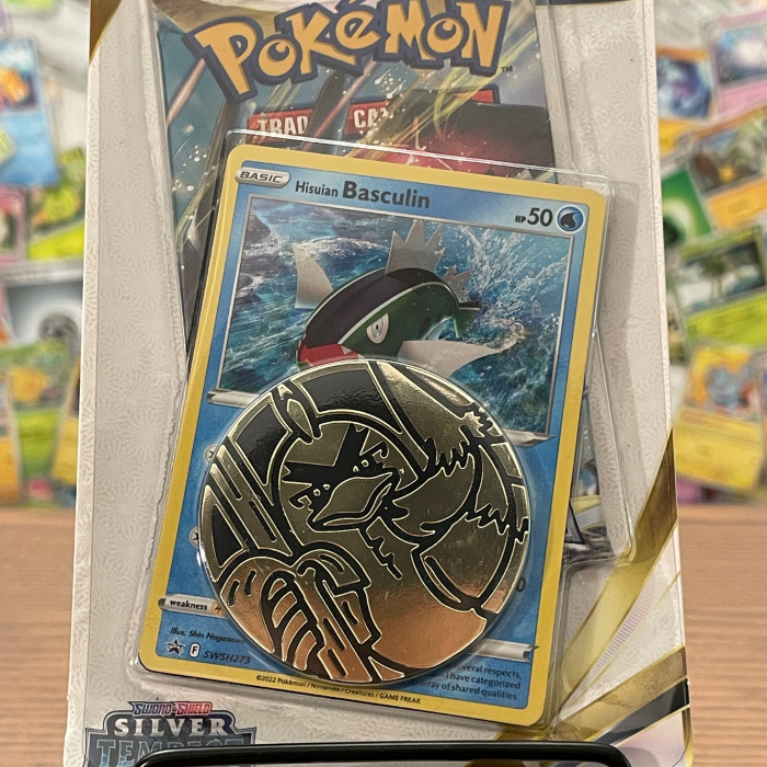 Set Cartonase Pokemon TCG Silver Tempest Checklane Hisuian Basculin [3]
