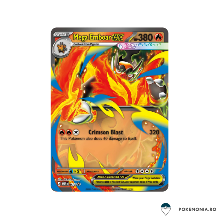 Pokemon TCG Ascended Heroes Mega Emboar Box [3]