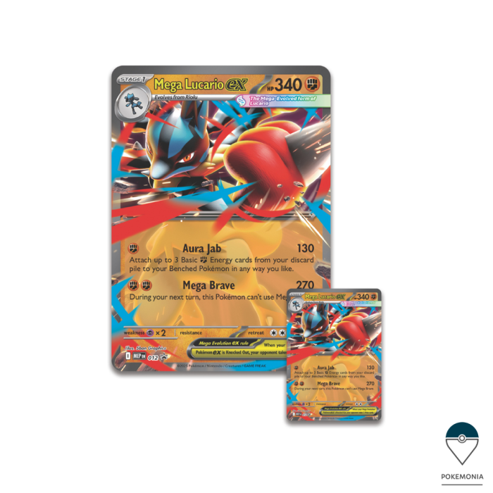 Pokemon TCG Mega Lucario Figure Collection [3]