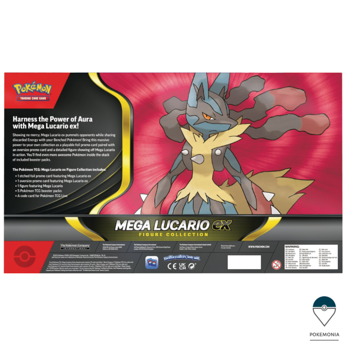Pokemon TCG Mega Lucario Figure Collection [2]