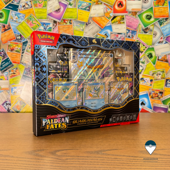 Pokemon TCG Scarlet & Violet Paldean Fates Premium Collection Quaquaval [3]