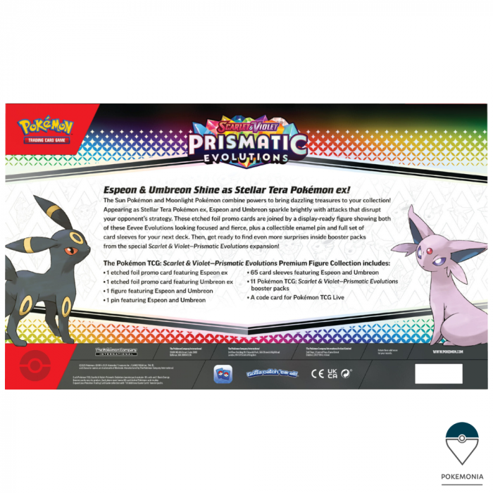 Pokemon TCG Scarlet & Violet Prismatic Evolutions Premium Figure Collection [2]