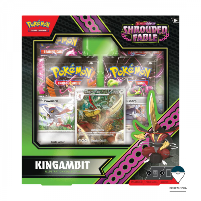 Pokemon TCG Scarlet & Violet Shrouded Fable Kingambit Ex Special Illustration Collection [2]