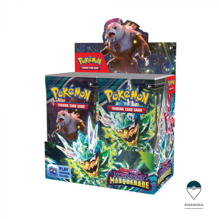 Set cartonase Pokemon TCG Scarlet & Violet Twilight Masquerade Booster Box [2]
