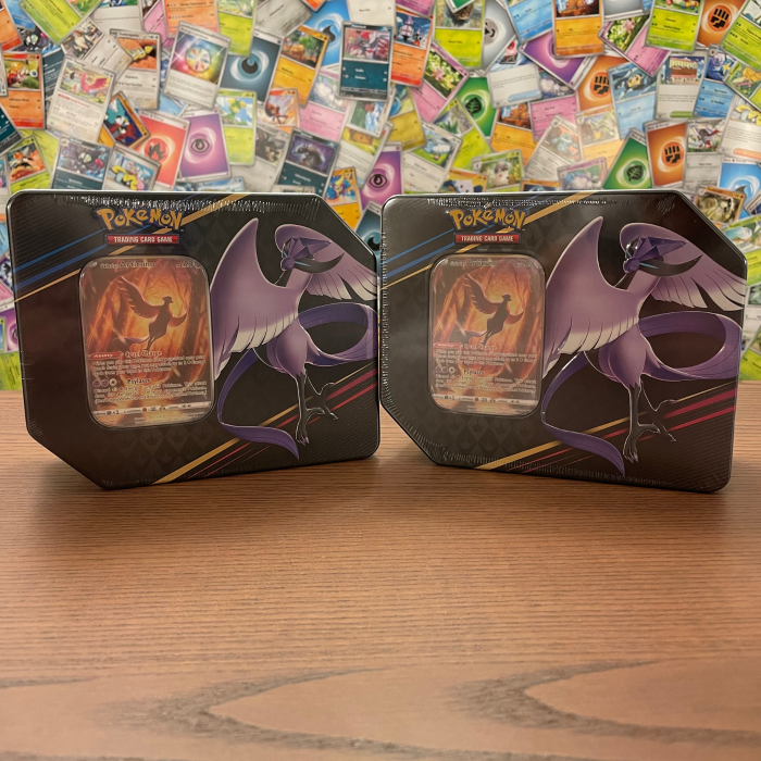 Set Cartonase Pokemon TCG Crown Zenith Tin Galarian Articuno [3]