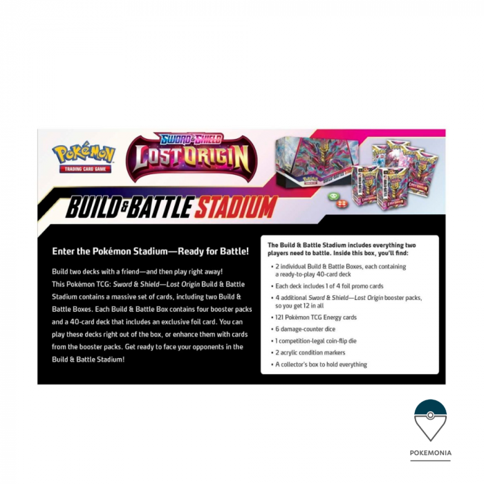 Carti Pokemon TCG Sword & Shield Lost Origin Build and Battle Stadium [4]