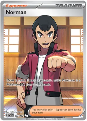 Pokemon Raw in English - Norman PAR 237 - Carti Pokemon Paradox Rift in engleza