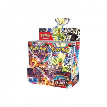 Pokemon TCG: Obsidian Flames - Set cartonase Pokemon TCG Scarlet & Violet Obsidian Flames Booster Display Box