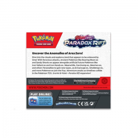 Set cartonase Pokemon TCG Scarlet & Violet Paradox Rift Booster Display Box [2]