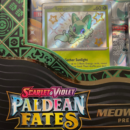 Pokemon TCG Scarlet & Violet Paldean Fates Premium Collection Meowscarada [4]