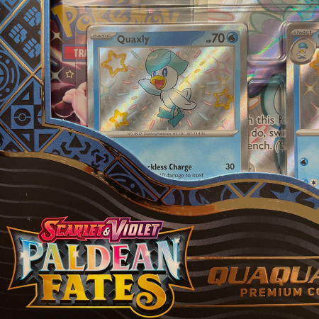 Pokemon TCG Scarlet & Violet Paldean Fates Premium Collection Quaquaval [4]