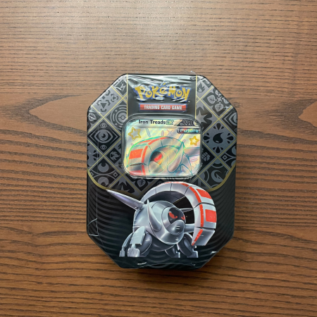 Pokemon TCG Scarlet & Violet Paldean Fates Tin Iron Treads Pokemonia [3]