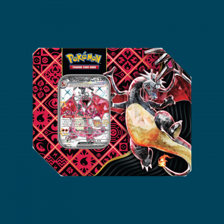 Pokemon TCG: Paldean Fates - Pokemon TCG Scarlet & Violet Paldean Fates Tin mare Charizard Pokemonia