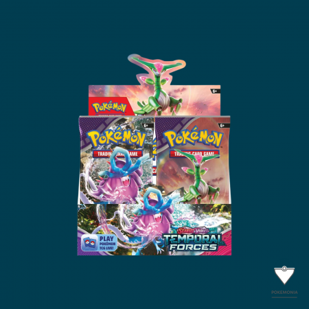 Set cartonase su carti Pokemon TCG Scarlet & Violet Temporal Forces Booster Box [1]