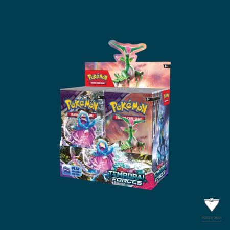 Pokemon TCG: Temporal Forces - Set cartonase su carti Pokemon TCG Scarlet & Violet Temporal Forces Booster Box