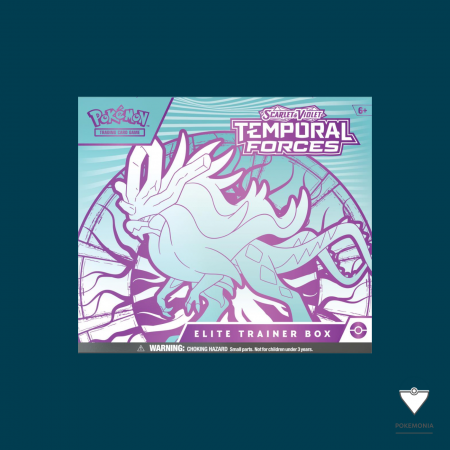 Cartonase sau carti Pokemon Temporal Forces Elite Trainer Box Walking Wake Suicune [3]
