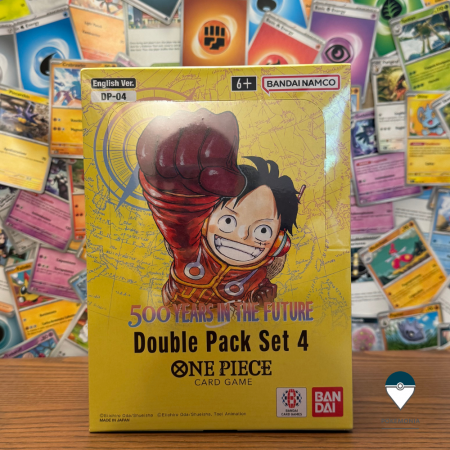 One Piece in English - Carti One Piece The Card Game Double Pack Set TCG 04